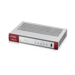 Межсетевой экран ZyXEL USG Flex 100H,  красный [usgflex100h-euci02f]