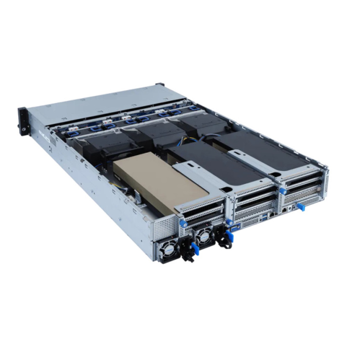 Серверная платформа Gigabyte R282-G30; 2U, 2 x LGA4189 3rd Gen 270W; 32x DDR4 R/LR DIMM; 12x3.5"/2.5" hsb 8xSAS/SATA+4xSATA/SAS/NVMe ; 5xPCIe x16 3xGPU supported + 2xOCP 2 and 3, Aspeed AST2600, I350-AM2 2x1G, 2 x 2400W ! C19 power cord not includ