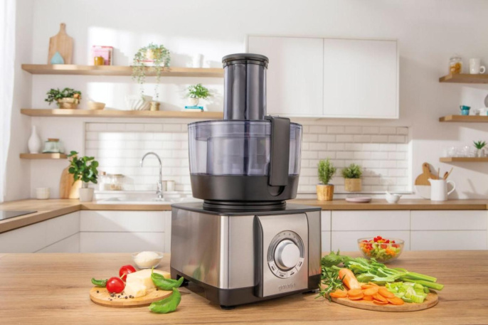 Кухонный комбайн Gorenje SBR1000BE 1100Вт черный/серебристый