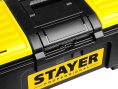 Ящик для инструментов Stayer Professional 38167-16 13л 1отд. черный/желтый