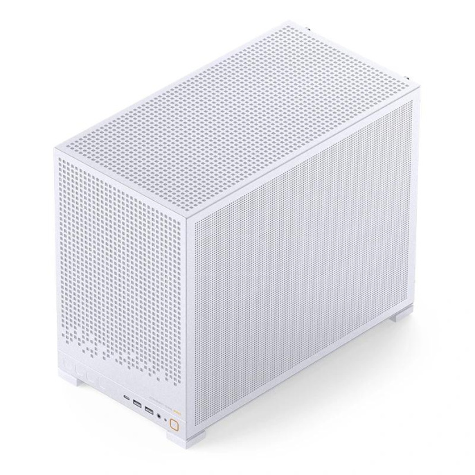 Корпус без блока питания Case JONSBO D32 PRO, Mini-Tower, TG, no fan, 2xUSB-A 3.2 + 1xUSB-C 3.2, mATX, mDTX, mITX White (D32 PRO White)