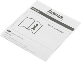 Гарнитура HAMA NHS-P100,  для компьютера, накладные,  проводные, черный [00139920]