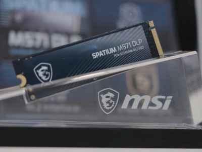 MSI представила скоростной SSD Spatium с защитой от потери данных