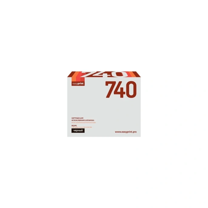 Картридж EasyPrint (CE740A/CE740/740A/40A/CP5225) для HP CLJ CP5225, 5225n, 5225dn (7000 стр.) черный, с чипом LH-740