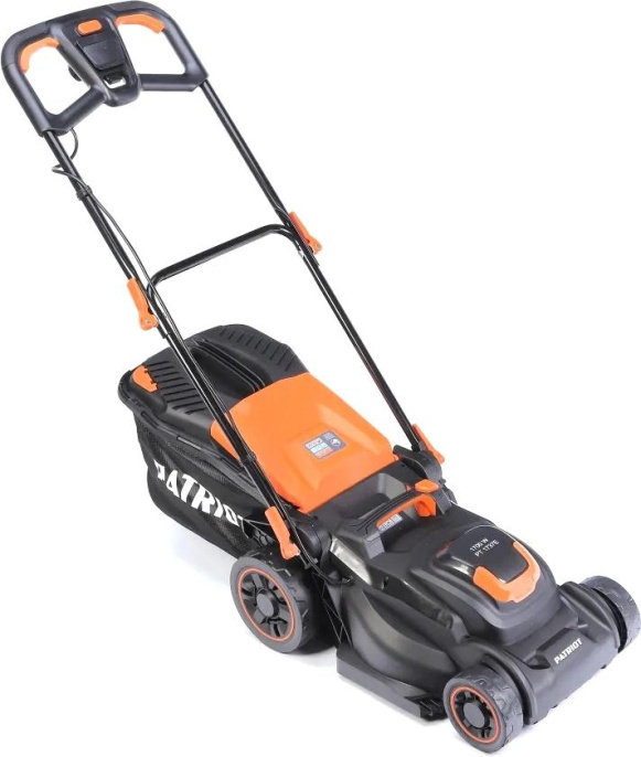 PATRIOT PT1737E Lux Газонокосилка электрическая [512301737] { 1,7кВт, 37см, 40л + мульч. }