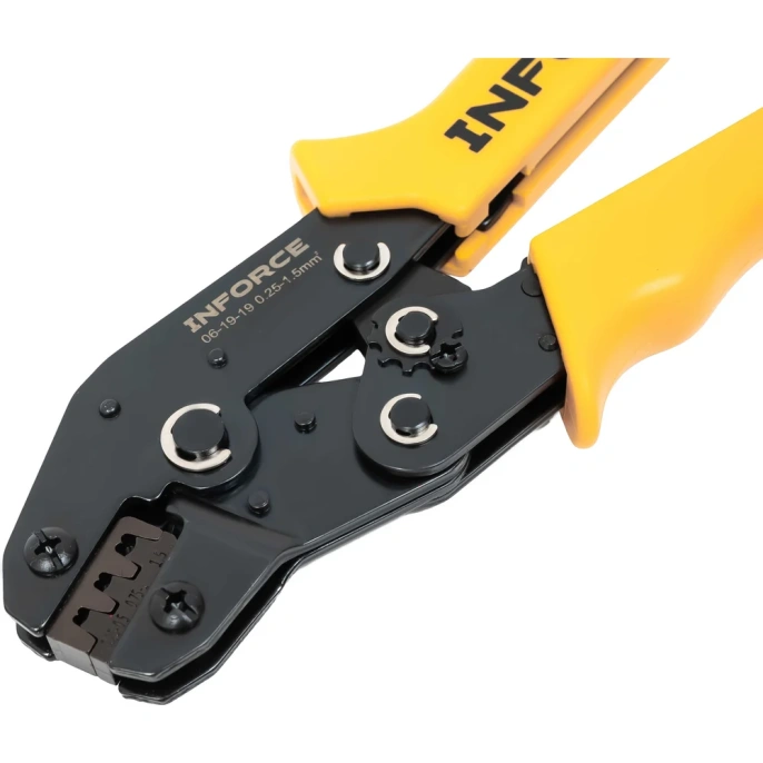 Пресс-клещи Inforce с набором матриц 06-19-19