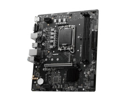 Материнская плата MSI PRO H610M-E DDR5 s1700,2DDR5,1PCI-Ex16,1PCI-Ex1,1M.2,4SATA3.0,4USB3.2Gen1, mATX,RTL
