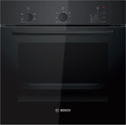 Духовой шкаф электрический Bosch Serie 2 HBF011BA1T,  71л,  дверца с 2 стеклами,  черный