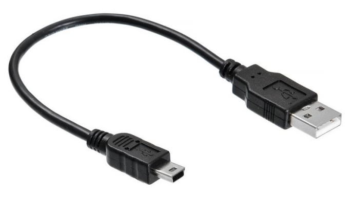 Кабель Buro OTG_MINI 0.2м черный
