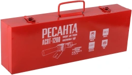 Сварочный аппарат для пластиковых труб Ресанта АСПТ-1200 1.2кВт Тмакс.:300 парн.насад. 4насад. кейс в компл. 65/178