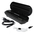 Вакуумный упаковщик RageX R2201-000 125 Вт, управление: сенсорное, уровень шума: 68 дБ, производительность: до 7 л/мин, вакуумное давление: 80 кПа, ширина пакета: 300 мм, режим: сухой, влажный, супервлажный, вакуумирование, запаивание