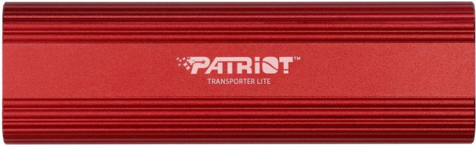 Накопитель SSD Patriot USB3.1 512GB PTPL512GPECB Lite Transporter 2.5" красный