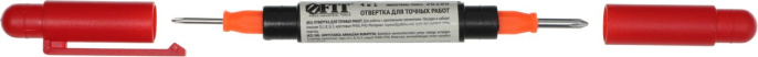 Отвертка с насадками  FIT 56180, 4 предмета