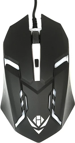 Мышь MOG-03U Nakatomi Gaming mouse - игровая, 4 кнопки ролик прокрутки, USB, черная