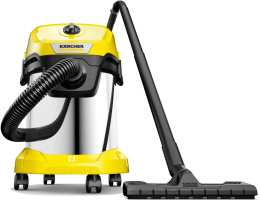 Строительный пылесос Karcher WD 3 S V-17/4/20, желтый [1.628-135.0]