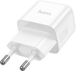 Сетевое зар./устр. Hoco N32 Glory White 30W 3A+2A+1.5A PD+QC+AFC USB Type-C универсальное белый