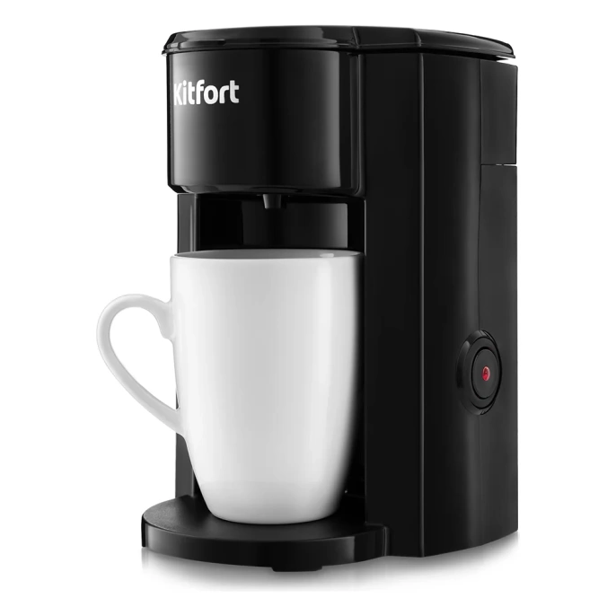Кофеварка капельная Kitfort KT-763 350Вт черный