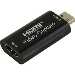 ORIENT C703HVC, Адаптер HDMI - USB2.0, устройство видеозахвата со звуком 1920x1080@30Hz, поддержка Windows/MacOS/Android, не требуется внешнее питание 30703