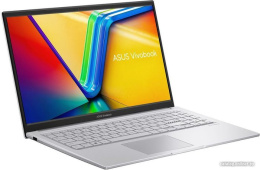 Ноутбук ASUS Vivobook 15 X1504VA-BQ591 [90NB13Y2-M00X80] Cool Silver 15.6" {FHD Core 5 120U/16GB/SSD512GB/Intel Graphics/Backlit/DOS}