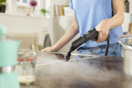 Пароочиститель напольный Karcher EasyFix SC 3 Deluxe 1900Вт белый 1.513-430.0