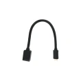 Кабель-адаптер VCOM USB 3.1 Type-C m - USB 3.0 A f, OTG, 1,5A, 5,0Gbps, 0,2m CU409