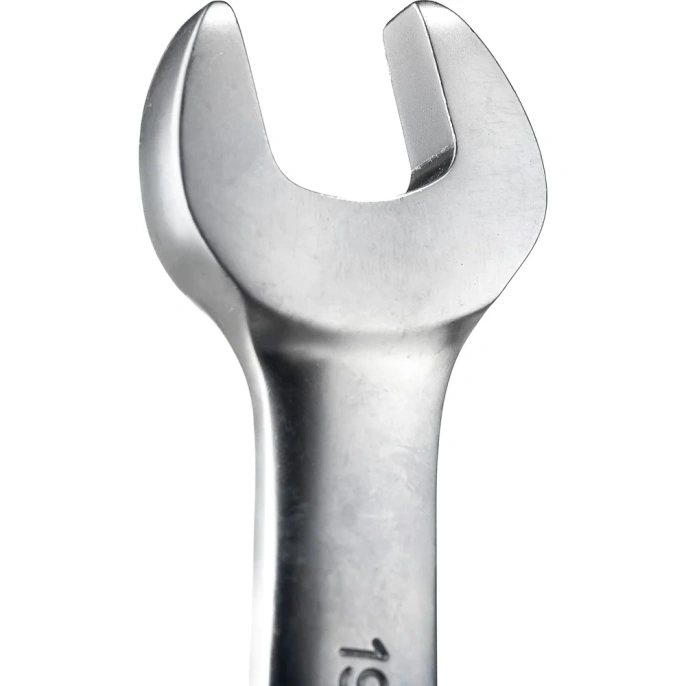 Комбинированный трещоточный ключ Gigant 19мм, Сталь Cr-V, 72 зуба, GRW19