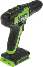 Дрель-шуруповерт Greenworks GD24DD35 аккум. патрон:быстрозажимной 3704007
