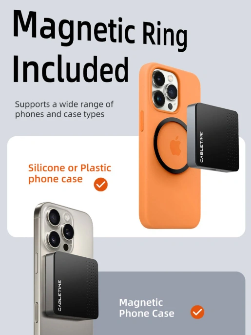 Корпус SSD-накопителя USB CABLETIME CB33G (CT-SSD04-AG) C-NVMe M.2 10 Гбит/с