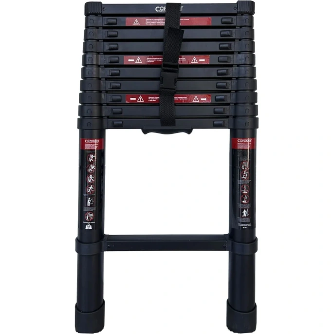 Телескопическая лестница СОРОКИН 3,2м 24.37