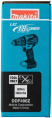Дрель-шуруповерт Makita DDF490Z аккум. патрон:быстрозажимной