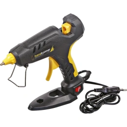 Пистолет клеевой Hanskonner 60 Вт, 2 сменных сопла, 4 стержня HGG1160