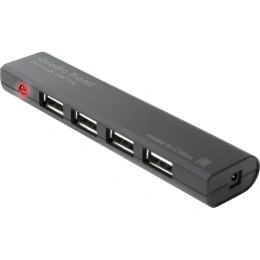 Универсальный USB разветвитель Defender Quadro Promt USB 2.0, 4 порта 83200