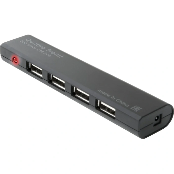 Универсальный USB разветвитель Defender Quadro Promt USB 2.0, 4 порта 83200