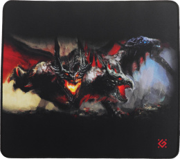 Коврик для мыши Defender Cerberus XXL рисунок/черный, ткань, 400х355х3мм [50556]