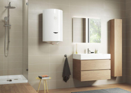 Водонагреватель Ariston DUNE1 R 80 V 1,5K PL 1.5кВт 80л электрический настенный/белый (3700634)