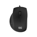 Мышь ExeGate Professional Standard SH-9028 USB, оптическая, 1000dpi, 3D, 3 кнопки и колесо прокрутки, длина кабеля 1,5м, черная, Color Box EX264101RUS