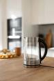 Чайник электрический Gorenje K17GDWII 1.7л. 2200Вт черный корпус: стекло/металл/пластик