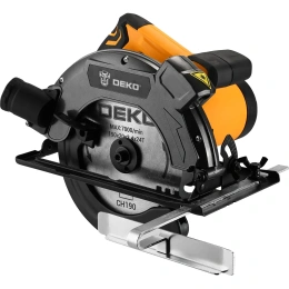 Дисковая циркулярная пила DEKO DKCS1800 Laser 1800Вт, 190мм диск, лазерный указатель 063-4192