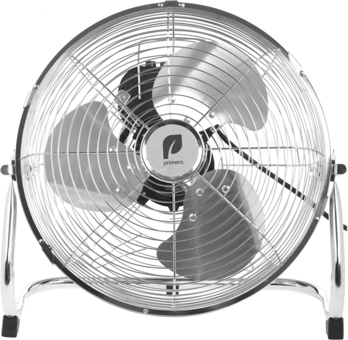 Вентилятор напольный PRIMERA FFP-3031DD,  серебристый