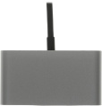Хаб разветвитель PALMEXX серебристый [px/hub usbc-hdmi-vga-usbc]