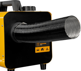 Тепловая пушка дизельная Denzel Flame-5 5000Вт желтый/черный