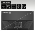 Кронштейн для монитора ExeGate EWM1-3415-01 EX297368RUS  13-34", 1 монитор, настенный, наклон -8-8°, цвет черный