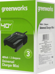 Зарядное устройство Greenworks G40UCM2M 2946507