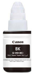 Чернила Canon GI-490BK 0663C001, для Canon, 135мл, черный