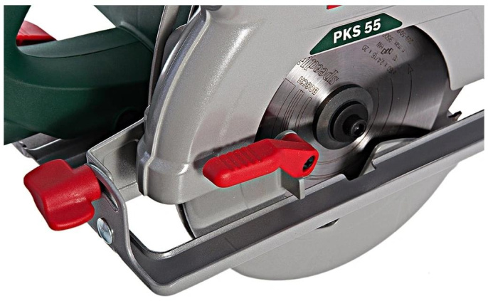 Циркулярная пила дисковая Bosch PKS 55 1200Вт ручная D диска.:160мм 0603500020