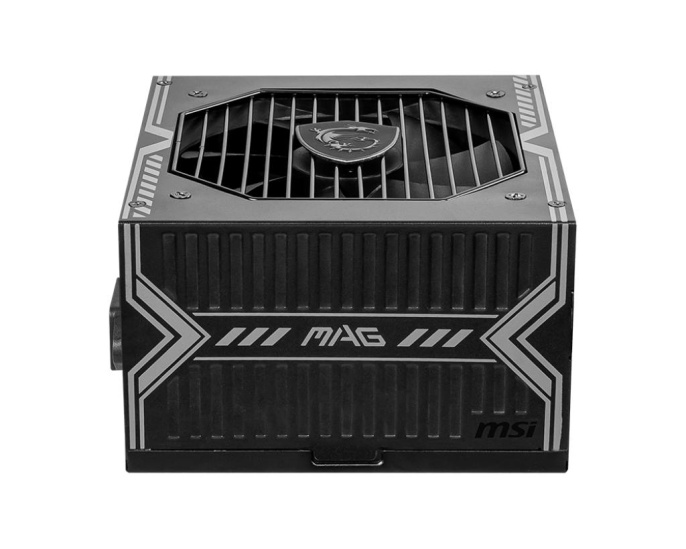 Блок питания ПК/ Power Supply MSI MAG A750BN PCIE5, 750W 80+ Bronze ATX, 3.0, PCIe 5.0, Non modular, 1x24 20+4 pin, 2xCPU 8 4+4 pin, 2xPCIe*2 8 6+2 pin, 1x12VHPWR, 5xSATA3, 2xMOLEX4pin, Active, 120x120mm, 150x140x86mm, APFC, black 306-7ZP2C11-CE0