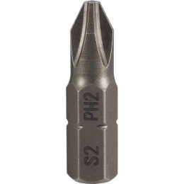 Бита PH2, 25 мм, S2, 1 шт SGS 6325-PH2