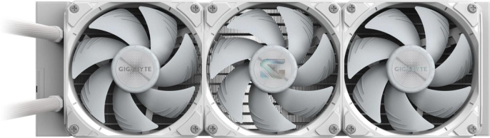 Система водяного охлаждения Gigabyte Gaming 360 ICE ARGB Soc-AM5/AM4/1200/1700/1851 белый 4-pin 13.8-35.8dB Al Ret GP-GIGABYTE GME 360I