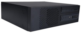 Slim Case InWin CK709BL w/o PSU U3*2+U2*2+A HD +FAN+ intrusion switch [6143979]