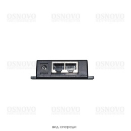 Пассивный PoE-инжектор OSNOVO Midspan-1/P1 Пассивный PoE-инжектор/PoE-сплиттер. Предназначен для питания оконечных сетевых устройств. Напряжение PoE - до 57V конт. 4,5 + , 7,8 - . Fast Ethernet. Максимальный ток - 1A. По